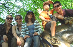 self timer picture in the Munich Zoo